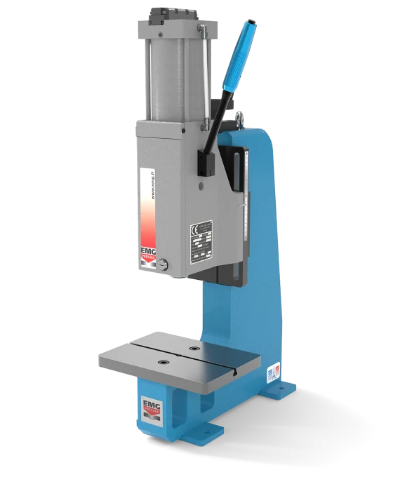 presse manuelle à assistance pneumatique EMG, 3000 kg (3t) à 6 bars